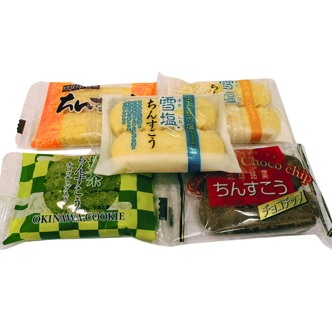 8点セット5箱など、詰め合わせ ちんすこう5種詰め合せ(小) – 【公式】ちんすこう専門店 -THE